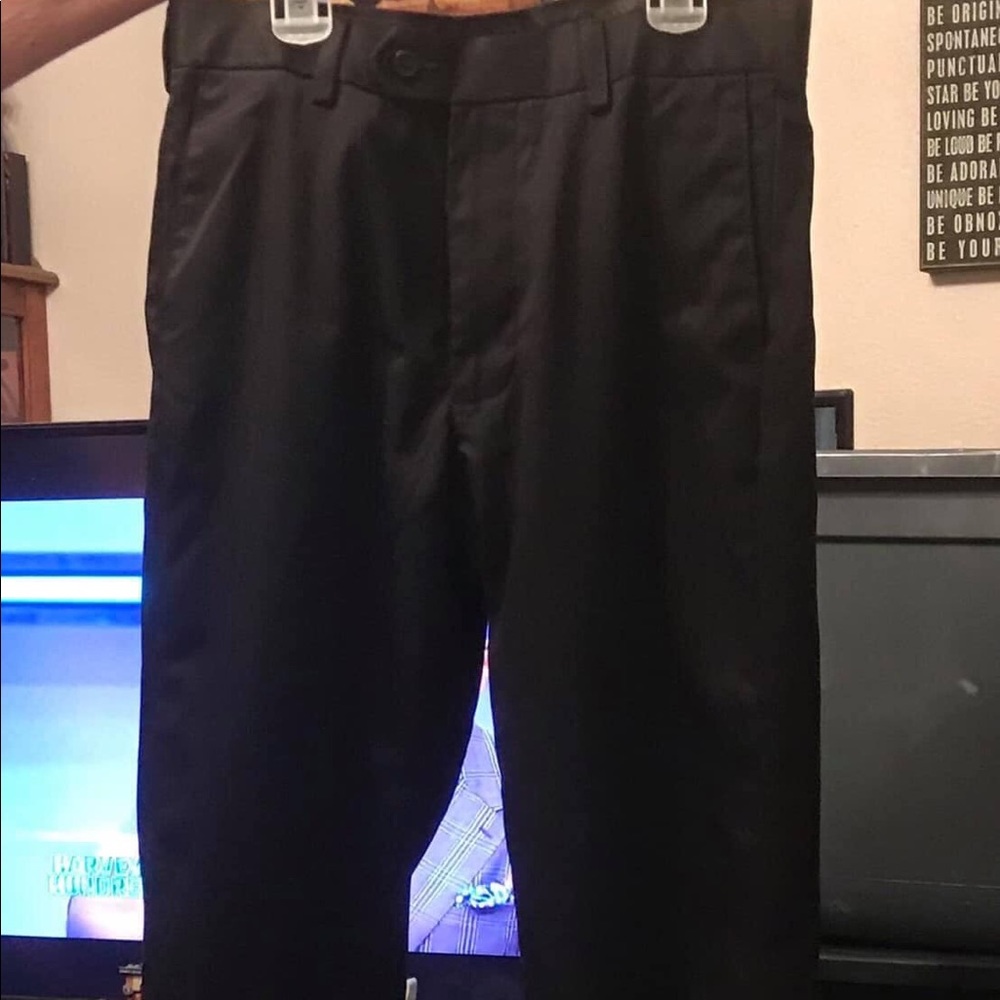 Men's Black Slacks